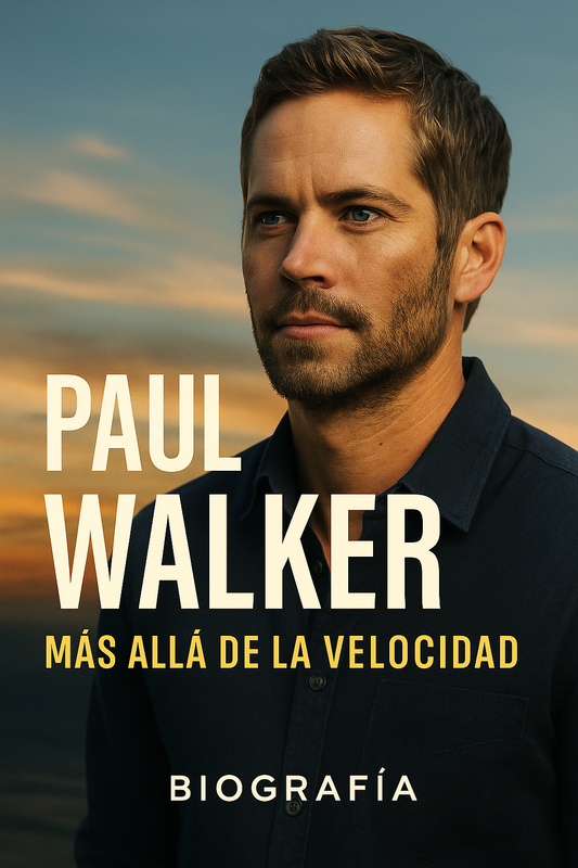 Libro Digital Paul Walker: Más Allá de la Velocidad – Biografía Completa en PDF