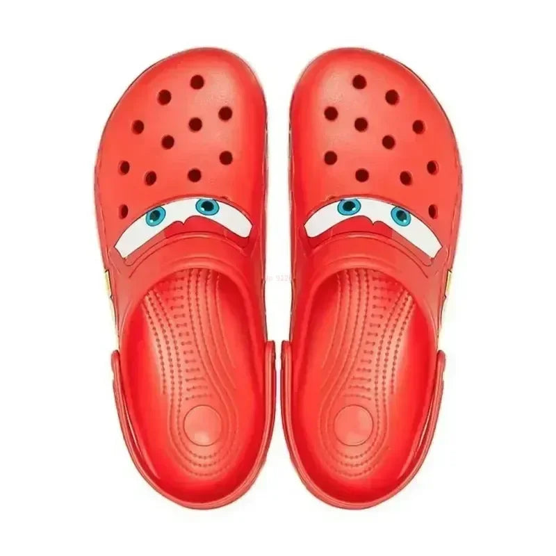 Zapatos Crocs de Cars Rayo Mcqueen Pixar