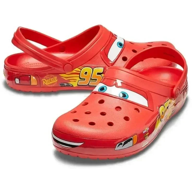 Zapatos Crocs de Cars Rayo Mcqueen Pixar