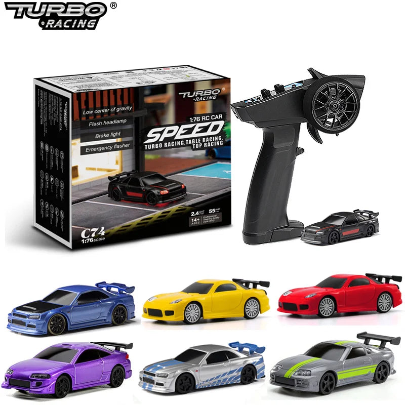 Mini Coches Rc Drift Turbo Racing