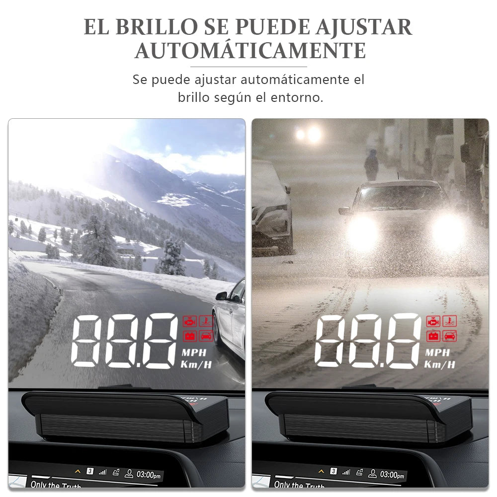 Velocímetro electrónico para coche multifuncion